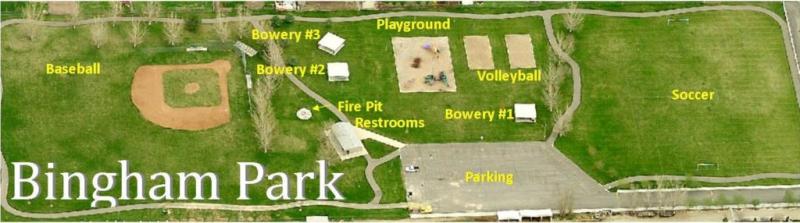Bingham Park Map