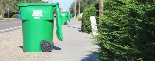 Green Waste Curbside Recycling Can