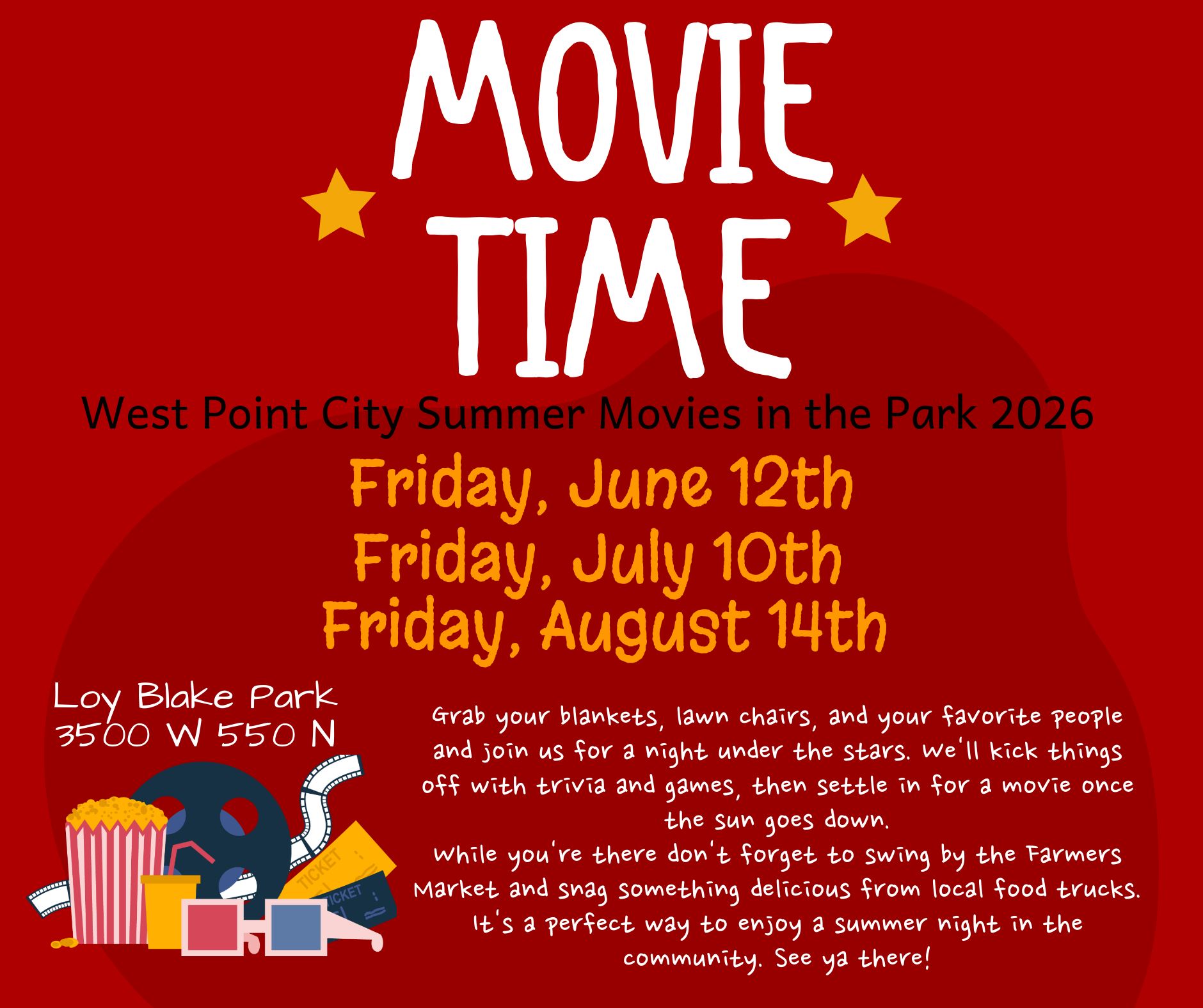 Movies in the Park 2026