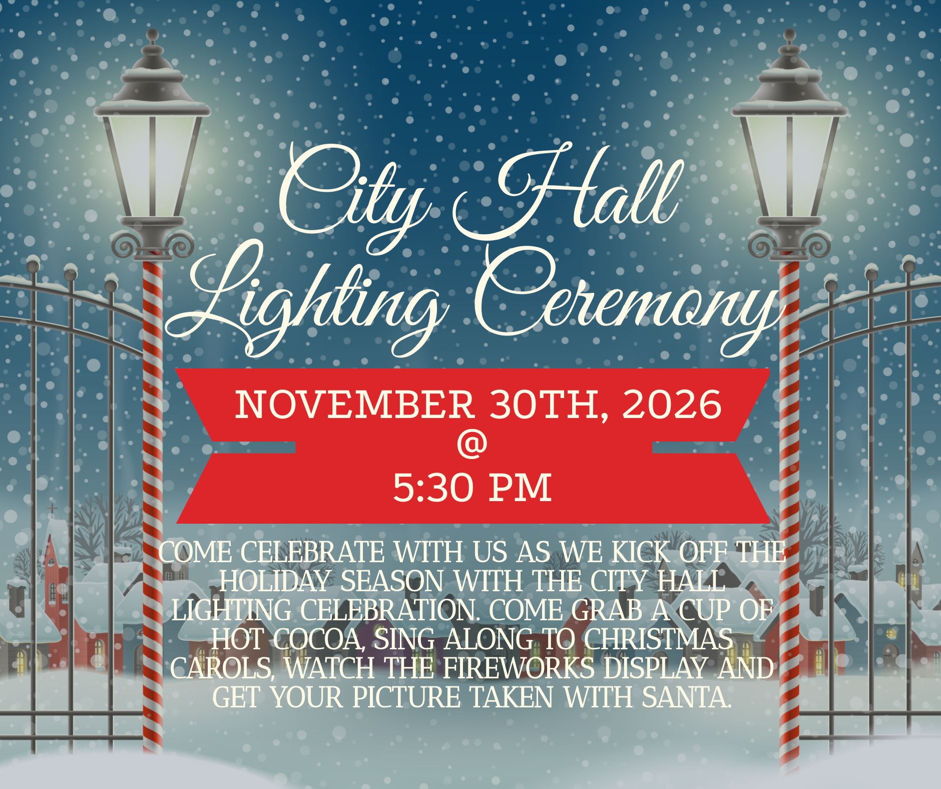 City Hall Lighting 2026