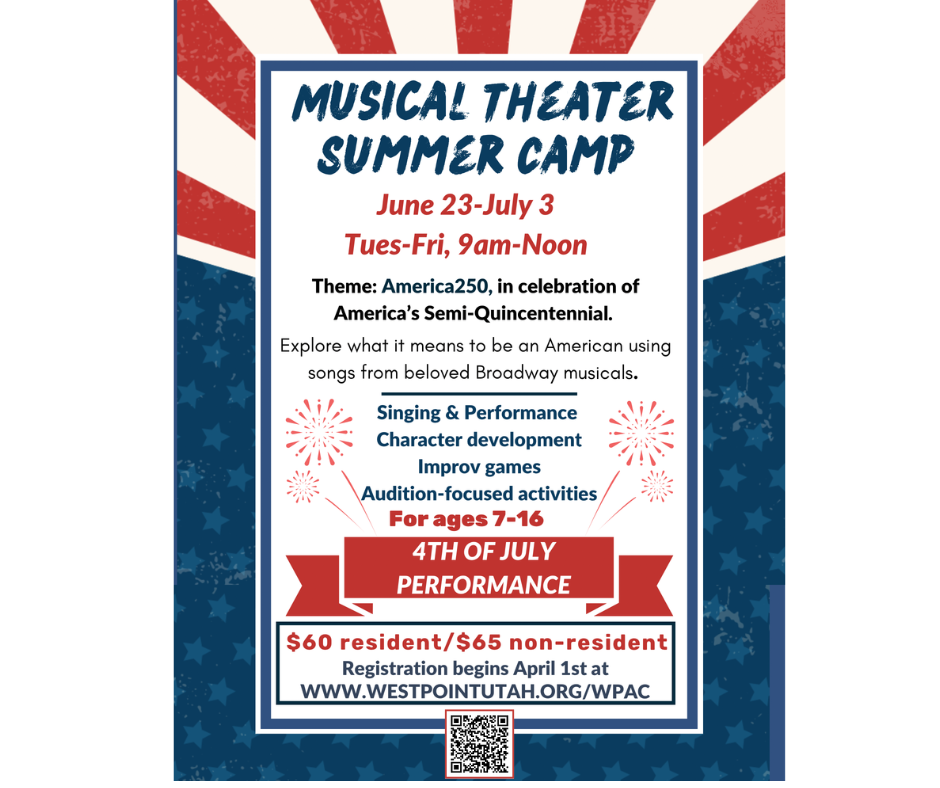 Musical Theater Summer Camp 2026